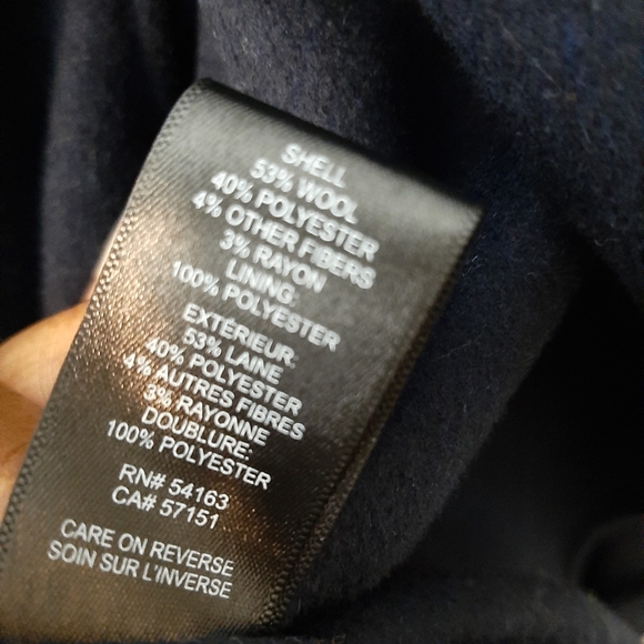 *HOST PICK* Kenneth Cole trench coat NAVY XL - Picture 14 of 15